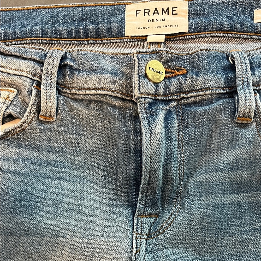 Frame Denim Light Blue Casual Jeans
